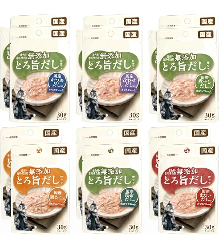 Amazon.co.jp: コン ボ ピュア とろ旨だし仕立て 国産 パウチ 30g 6種